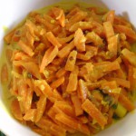 traditional coconut milk carrot curry